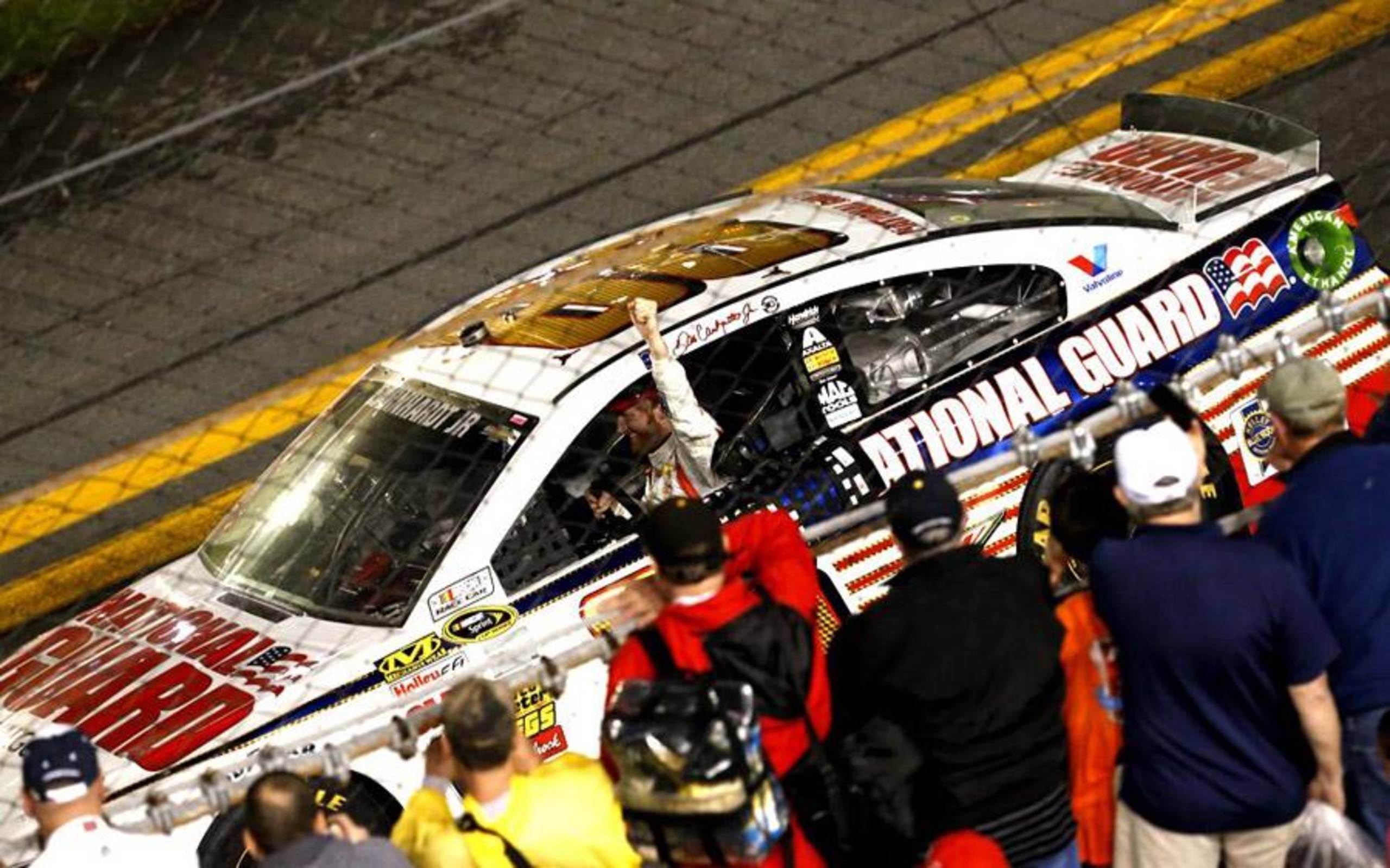 Dale Earnhardt Jr. Wins Daytona 500