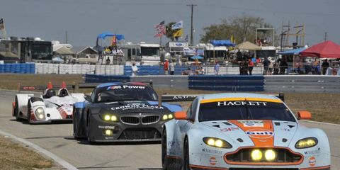 Testing was in full swing for the United SportsCar Championship and the Continental Tire SportsCar Challenge on Thursday.