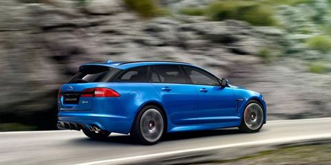 The 2015 Jaguar XFR-S Sportbrake is one of the many high-performance and exotic cars to debut at the Geneva Motor Show this year.