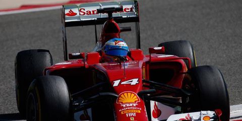 The new engine regulations in Formula One are slowing down drivers like Fernando Alonso.