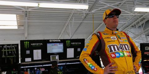 NASCAR Sprint Cup Series driver Kyle Busch was back at his home track in Las Vegas on Friday.