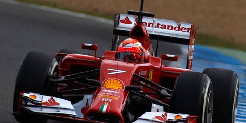 Kimi R&auml;ikk&ouml;nen, above, is back with Ferrari and should form a potent 1-2 punch with Fernando Alonso.