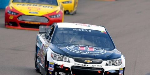 Kevin Harvick won at Phoenix on Sunday. It was his first win for Stewart-Haas Racing after having spent the past 13 years driving for Richard Childress Racing.