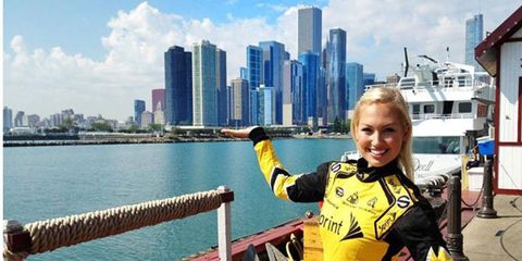 Brooke Werner told the world on Facebook today that she's hanging up her firesuit.