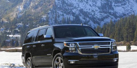 Tahoe, Yukon and Suburban get a major makeover. Here's the 2015 Chevrolet Suburban.