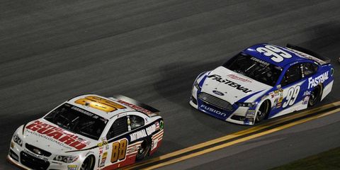 Dale Earnhardt (88) and Carl Edwards (99) have a leg up on the race to the Chase with victories already this season.