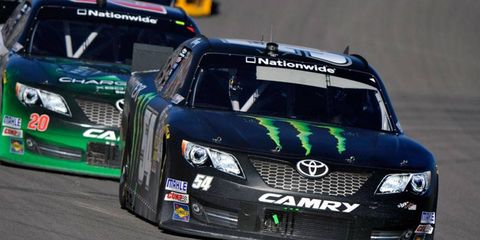Kyle Busch has 153 top-five finishes in 273 career NASCAR Nationwide Series starts.