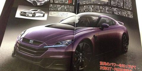 This leak from 7tune could be the Nissan GT-R R36.