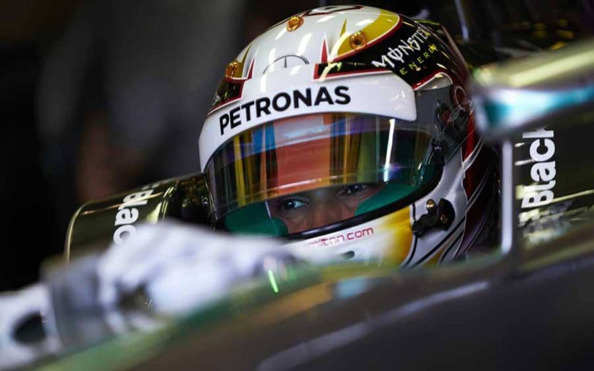 Lewis Hamilton sets the pace as Formula One action begins in Australia