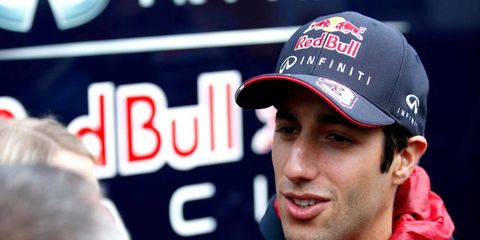 Daniel Ricciardo is replacing Mark Webber on the Infiniti Red Bull Racing team.
