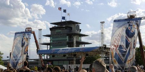 Fans who are planning on camping in the infield for the Indy 500 will have a more glamorous option this year.