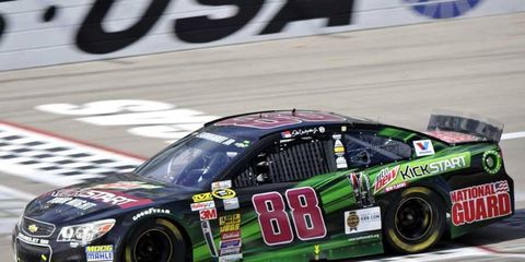 Dale Earnhardt Jr. had back-to-back second-place finishes after winning the season-opening Daytona 500.