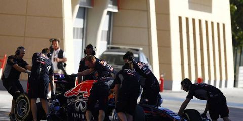 Red Bull Racing has had a rough go of things in testing this year.