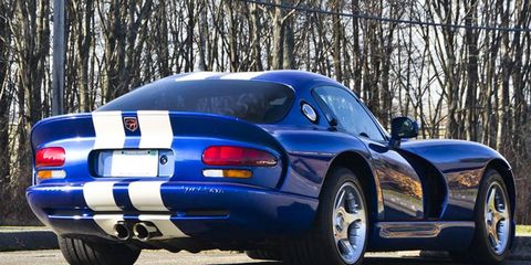 A pre-production hardtop Viper with VIN #4, similar to this car, is reportedly among the cars ordered to be crushed within two weeks.