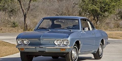 Be the only one on your block to have a like-new Corvair Monza -- it has just 15 miles on the odometer.