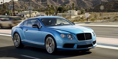 The Continental GT V8 S will be making its Goodwood debut alongside the Flying Spur V8 and the GT3.