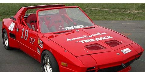 This 1974 Fiat X1/9 autocrosser is for sale at Bring a Trailer.