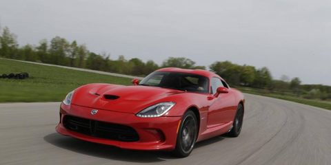 The 2013 SRT Viper GTS comes in at a base price of $124,990, with our tester reaching $129,490.