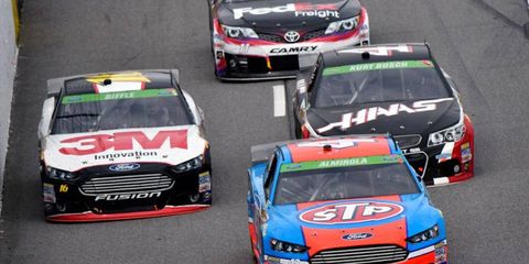 Aric Almirola finished eighth on Sunday at Martinsville for Richard Petty Motorsports.