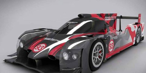 The new HPD ARX-04b LMP2 Coupe is the first closed-top prototype from Honda Performance.