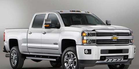 The range-topping High Country trim line will be available on Silverado 2500HD and 3500HD pickups beginning this summer.