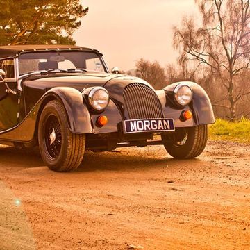 In 100 years, the Morgan will still look like this. It may fly, but it'll still look like this