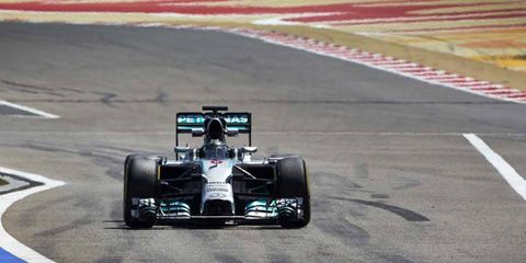 Mercedes' Nico Rosberg continues to stand alone atop the Formula One standings. He had another excellent showing at in-season testing at Bahrain.