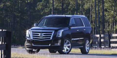 The 2015 Cadillac Escalade will be on sale later in April.