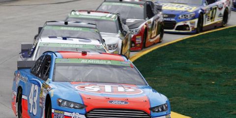 Aric Almirola has been racing well this year in the NASCAR Sprint Cup Series. He and teammate Marcos Ambrose are helping bring Richard Petty Motorsports back to relevance.