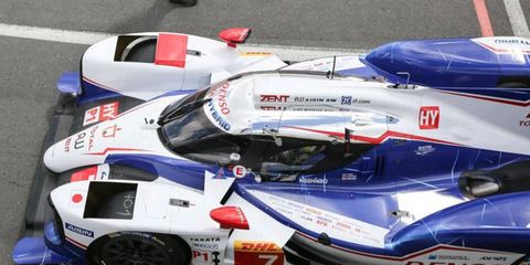 Alex Wurz and Kazuki Nakajima are driving the Toyota TS040 Hybrid at Silverstone this weekend.