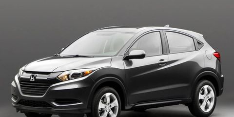 The 2015 Honda HR-V will be based on the Fit, and will likely use the same 1.5-liter engine available in that model. It's called the Vezel in other markets.