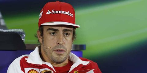 Fernando Alonso answered tough questions about the state of the Ferrari team.