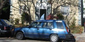 The second-gen Tercel wagon looks best with a shark fin on the roof.