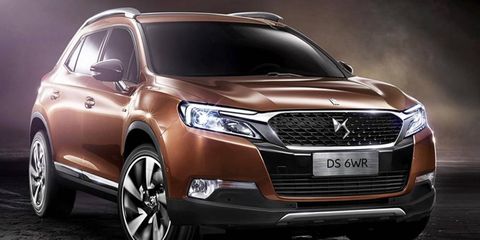 The DS 6WR is headed to production, though just in China for now.