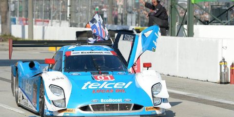 Scott Pruett and Memo Rojas made their first trip to Long Beach for Ganassi Racing a successful one.