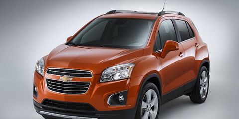 The Chevy Trax will be based on the same platform as the Buick Encore and will feature the same engine and gearbox.