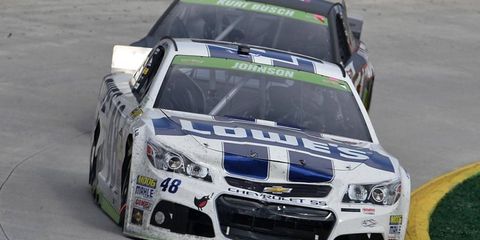 Despite starting the season without a win in seven races, Jimmie Johnson isn't worried.
