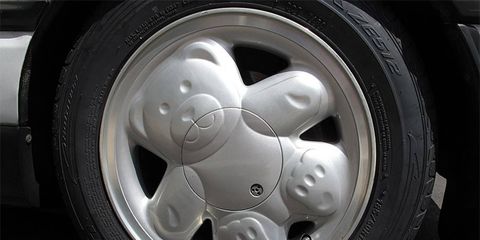 Remember the Ronal Teddy Bear wheels? We do. We have a set on our Escalade.
