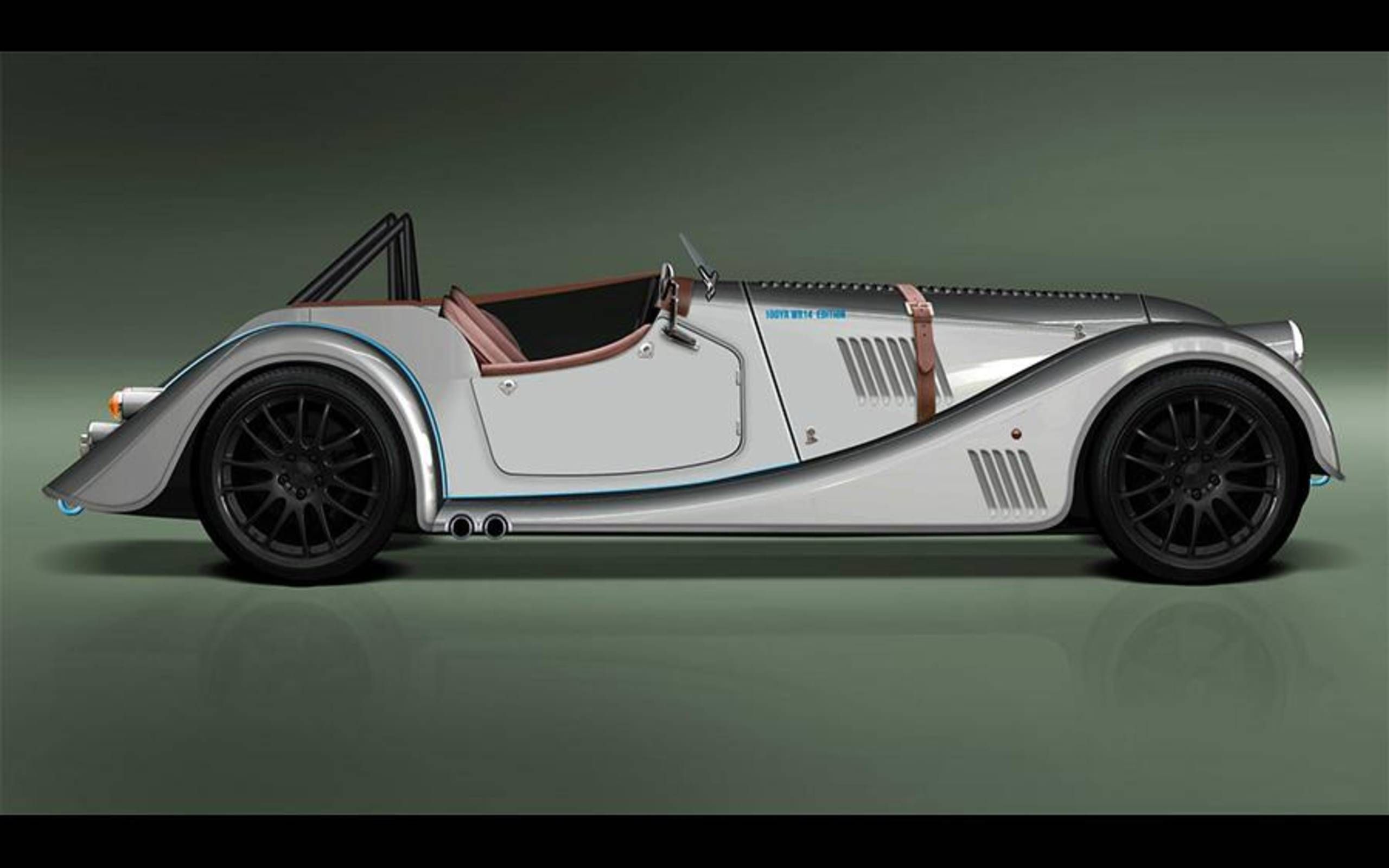 Morgan Plus 8 Speedster is a gorgeous, stripped-down centennial celebration