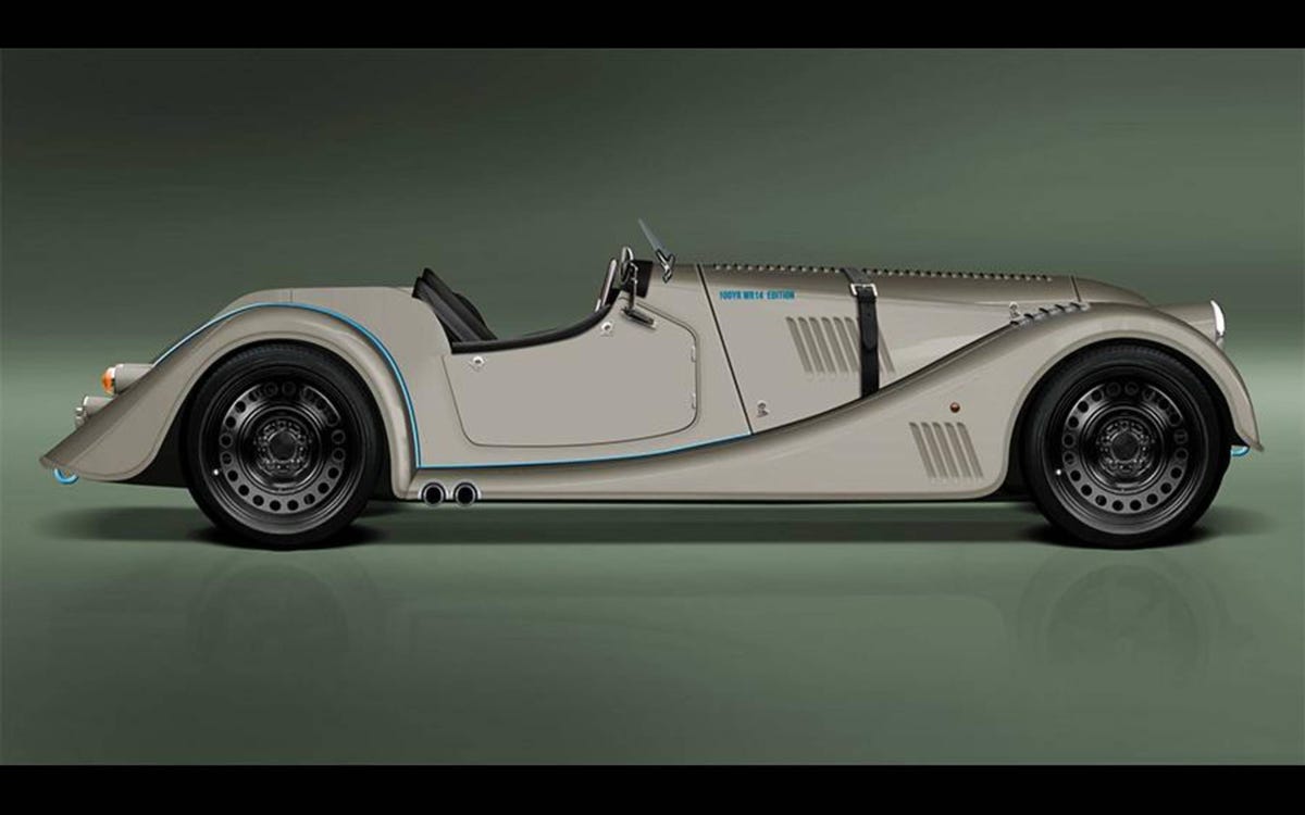 Morgan Plus 8 Speedster is a gorgeous, stripped-down centennial celebration