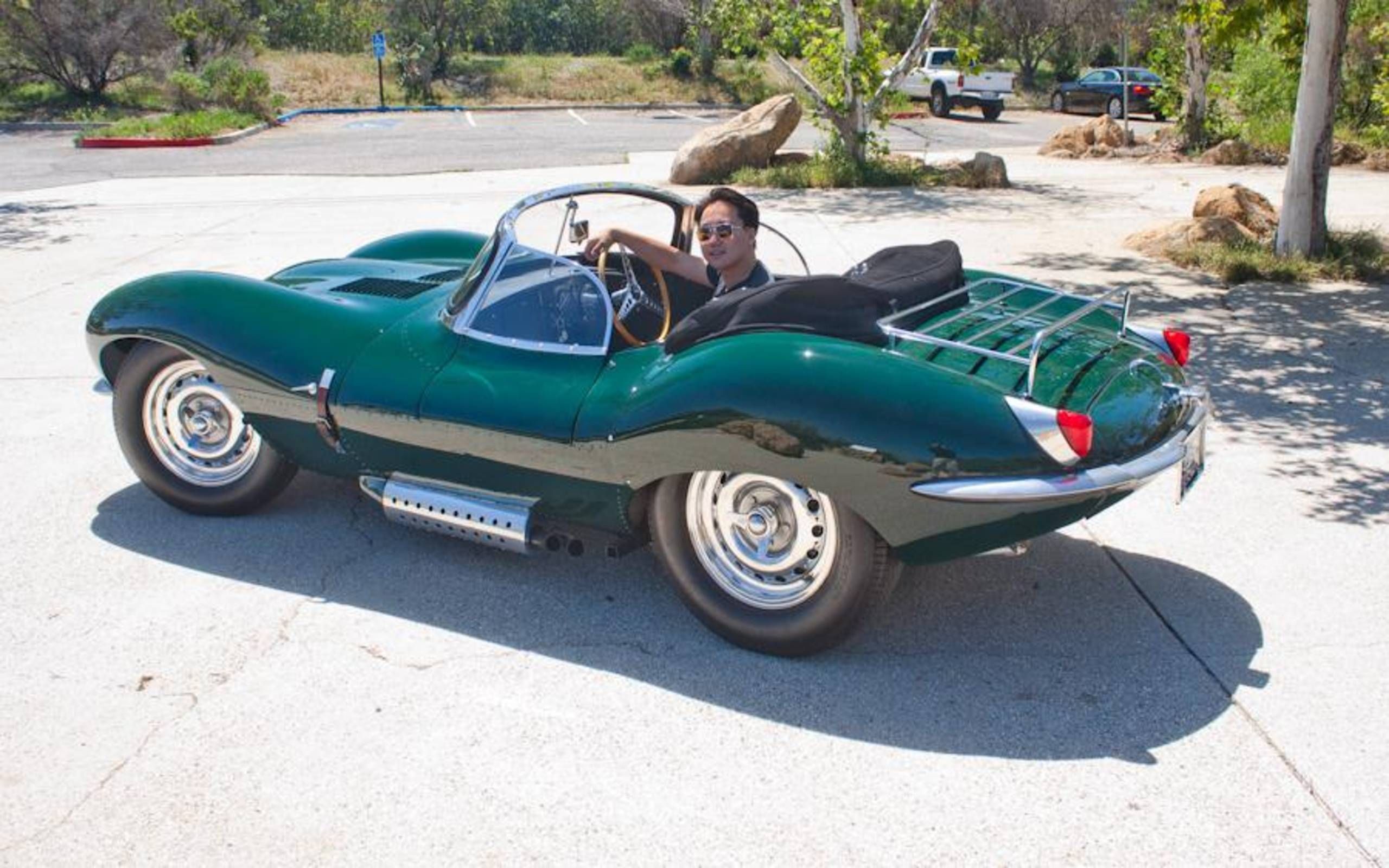 Steve mcqueen discount jaguar d type