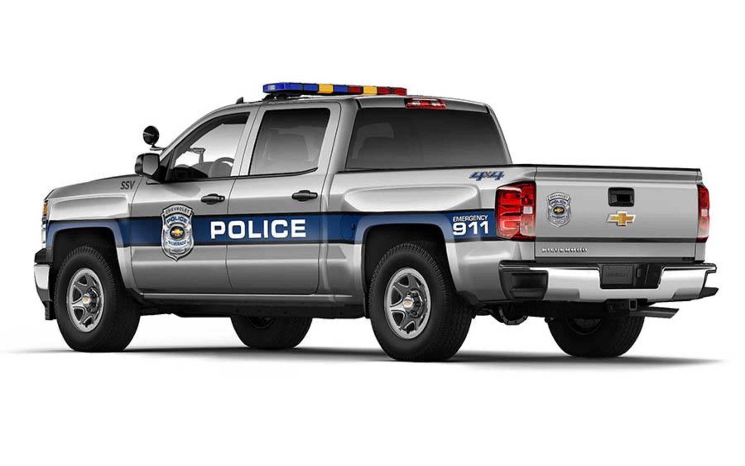 Chevrolet debuts policespec Silverado 1500 Crew Cab