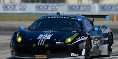 Townsend Bell and Bill Sweedler finished second in class at Sebring earlier this season.