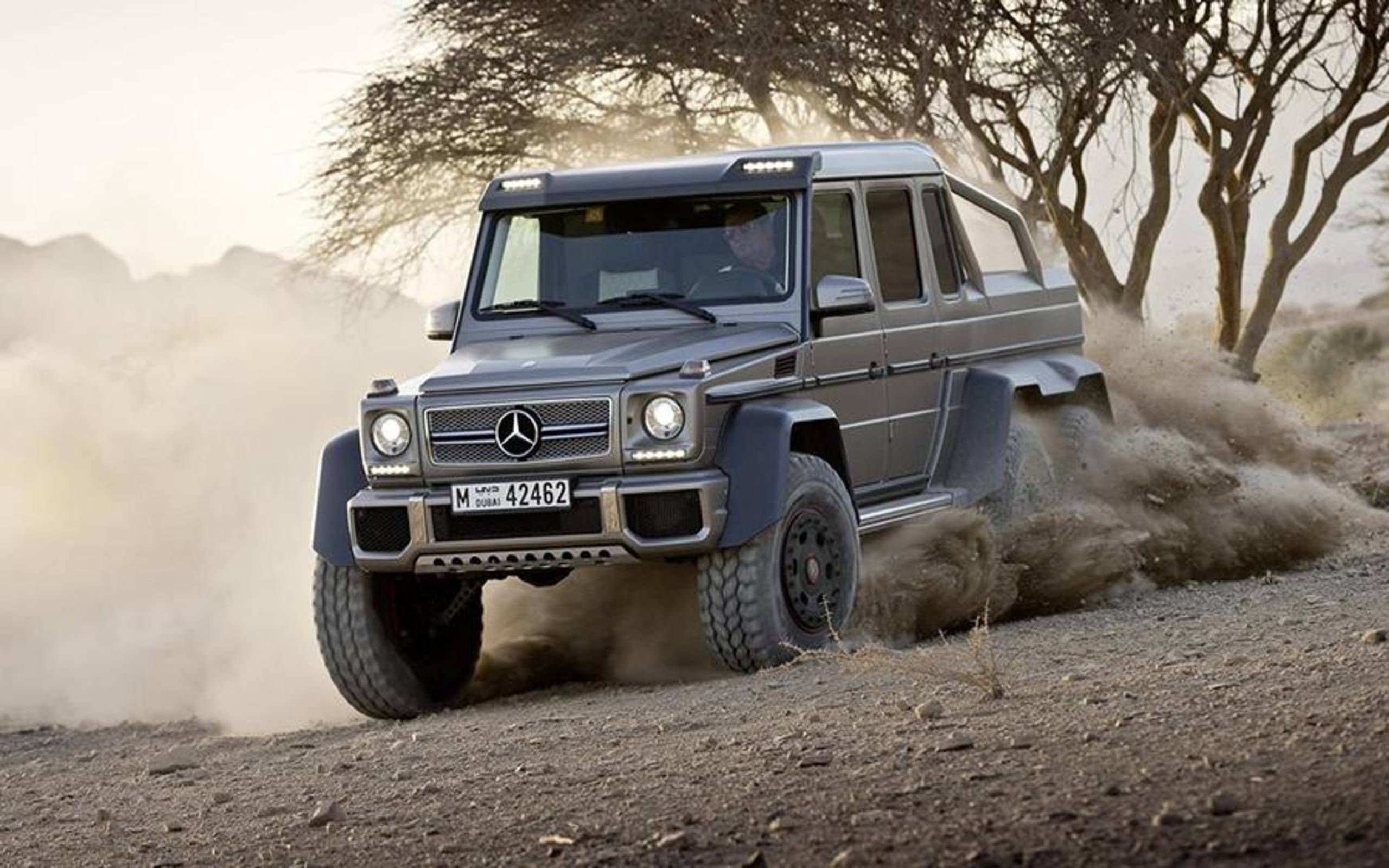 mercedes pickup truck 6x6