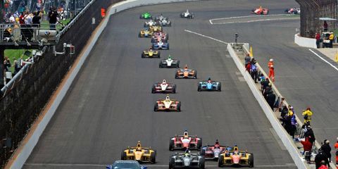The 98th running of the Indianapolis 500 is May 25.