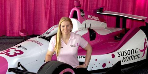 Pippa Mann will be trying to make in a very competitive field for the 2014 Indy 500.