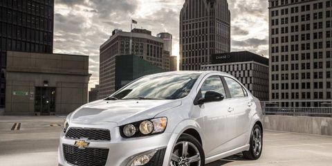 The Chevy Sonic RS packs some fun in a small package.