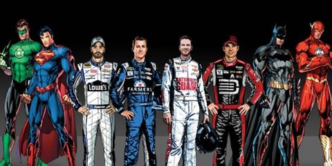 On Thursday Hendrick Motorsports announced it was partnering with DC Entertainment.