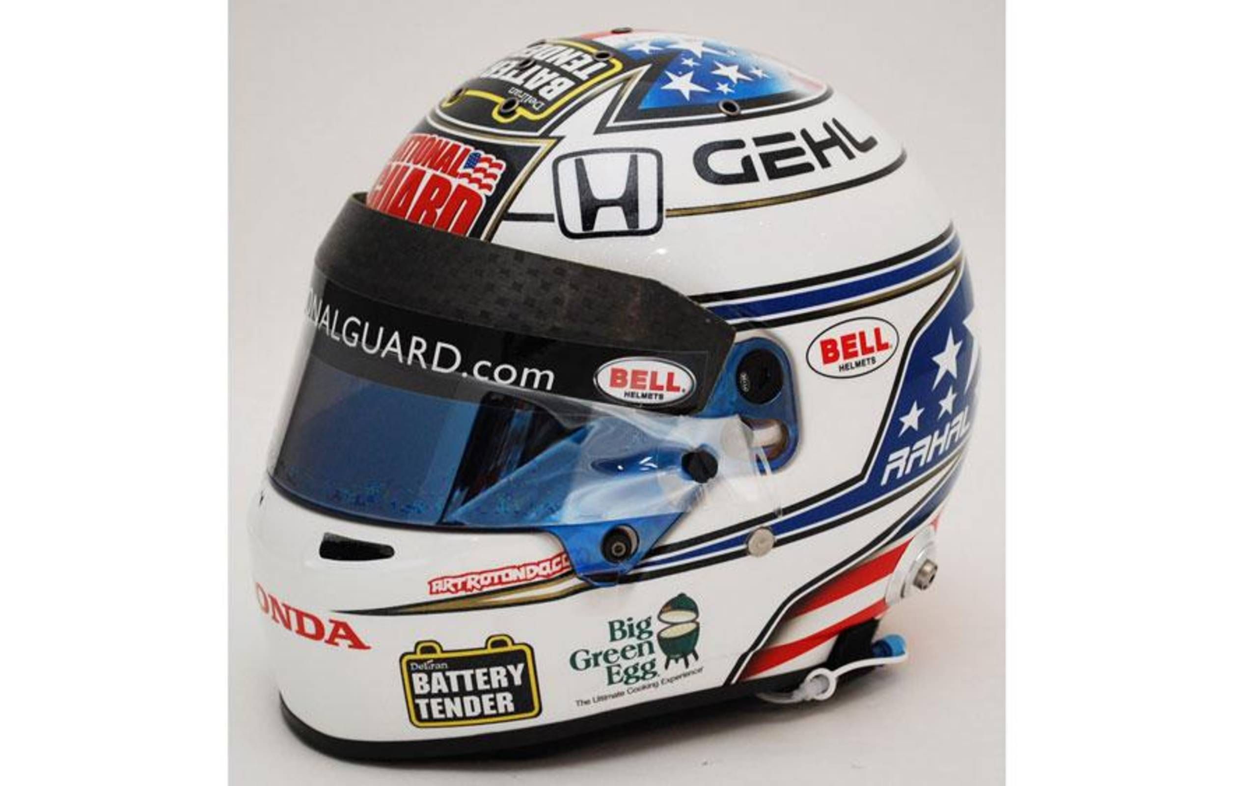 Indy Car  Helmet Visor Sticker Penske Castroneves Motorsport Bell Arai Racing 