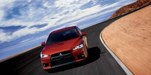 It can be you behind the wheel of a Mitsubishi Evo for at least a little while longer.